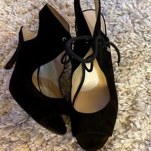Super cute black heels. Comes from a clean, smoke free home.